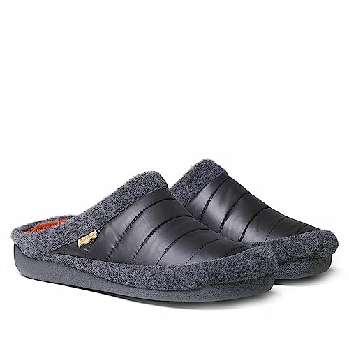 Toni Pons Hausschuhe für Herren aus Filz und Stoff - NORDI-TK Schwarz, 41 EU. Toni Pons Hausschuhe für Herren aus Filz und Stoff - NORDI-TK Schwarz, 41 EU. von Toni Pons