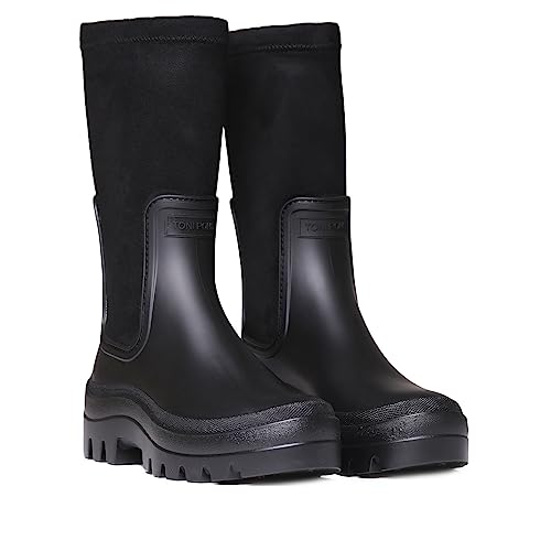 Toni Pons Regenstiefel für Damen – CESENA – Schwarz, 41 EU von Toni Pons