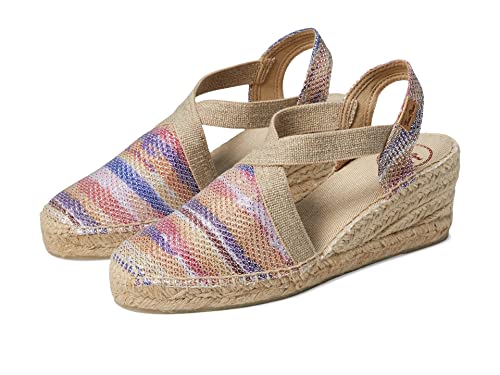 Toni Pons Triton Espadrille-Sandalen für Damen, Mehrfarbig/Meereswellen (Ocean Tides), 41/42 EU von Toni Pons