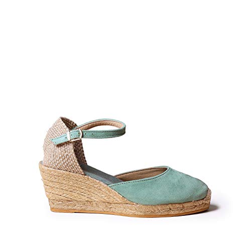 Toni Pons Wildleder-Espadrille für Damen - Lloret-5 - Minze, 38 EU Toni Pons Wildleder-Espadrille für Damen - Lloret-5 - Minze, 38 EU von Toni Pons