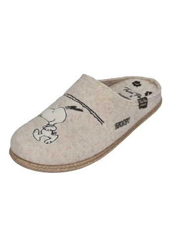 Toni Pons X SNOOPY Damenschuhe Hausschuhe SNOOPY CRU, Größe:39 EU von Toni Pons
