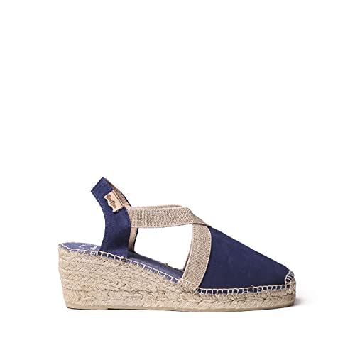 Wildleder-Espadrille für Damen - Tona - Marine, 39 EU von Toni Pons