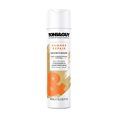 Toni&Guy Damage Repair Conditioner I Pflegespülung für strapaziertes Haar I Haar-Spülung gegen Spliss & trockenes Haar I Effektive Sofortwirkung I Haar-Kur für Frauen I 250 ml von Toni & Guy