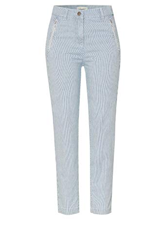 TONI Damen 7/8-Jeans »be Loved« mit dünnen Streifen 38 Mittelblau von Toni