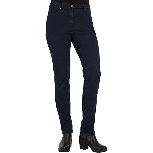 TONI Damen 5-Pocket-Jeans »Perfect Shape« mit Shaping-Effekt an Bauch und Po 46 Dark Blue | 059 von TONI