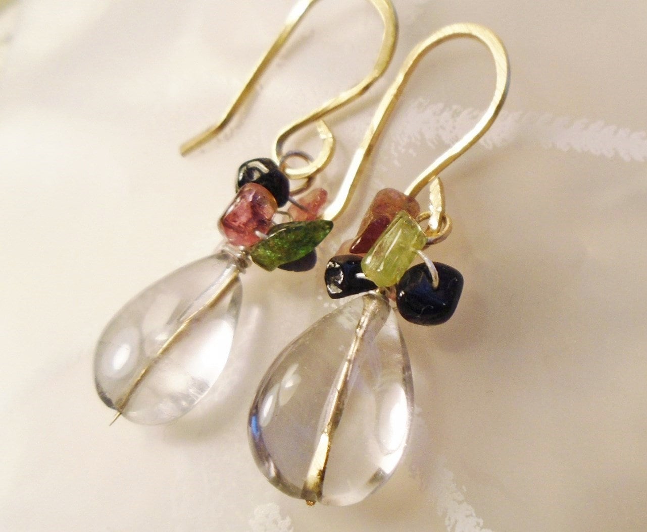 Meerjungfrau Teardrops, Goldfüllung, Gold Gefüllt, Fluorit, Wassermelon Tourmaline, Draht Umwickelt, Tropfen, Tränenabfall, Purpur, Violett, Toni Meerjungfrau Teardrops, Goldfüllung, Gold Gefüllt, Fluorit, Wassermelon Tourmaline, Draht Umwickelt, Tropfen, Tränenabfall, Purpur, Violett, Toni von ToniDesigns