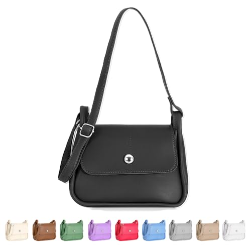 Tonny Black Damen Shopper Tasche – Große Kapazität, Wasserdicht, Reißverschluss, Innentaschen – Stilvolle Handtasche für Arbeit, Reisen & Alltag von Tonny Black