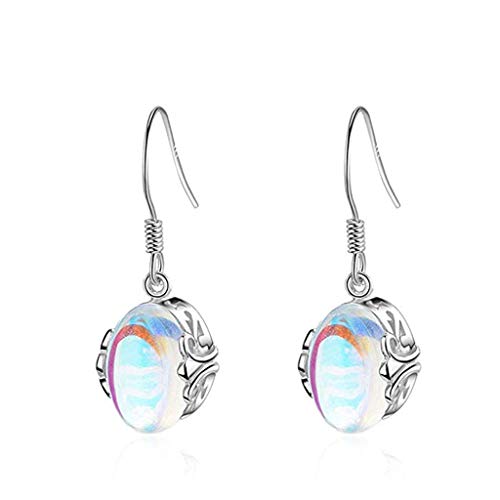 Damen Edelstahl Ohrringe Ohrringe Accessoires für Damenfiguren individuelle farbenfrohe Diamanten-Ohrringe Traumfänger Ohrringe Für (Multicolor-c, One Size) von Tonsee Accessoire