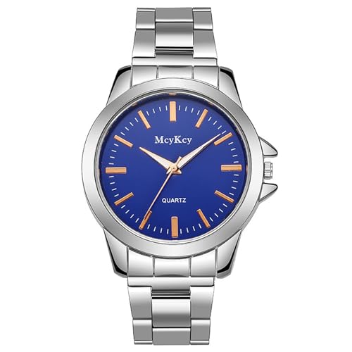 Quarz Uhr für Herren Armbanduhr Herren Geschenk für Damen, leicht, luxuriös personalisierbar, Herren-Quarz, Damen-Paar, dünn, nicht mechanisch Damen Digitaluhr Wasserdicht Armbanduhr (B, One Size) von Tonsee Accessoire