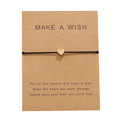 Tonsee Accessoire Armband Edelstahl Damen Armschmuck Herz Anhänger Armband Charme Handgelenk Armreif Mädchen Zubehör Damen Analog Quarz Armbanduhr mit Edelstahlarmband (B-Black, One Size) von Tonsee Accessoire