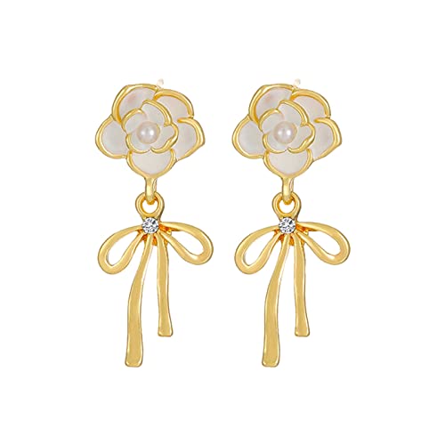 Tonsee Accessoire Creativity Ohrringe Die neueste einfache Mode im europäischen Stil eignet Sich für Damen-Party-Schmuckohrringe Herrenohrringe Zurückschrauben (Gold, One Size) von Tonsee Accessoire