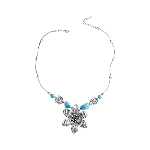 Tonsee Accessoire Generisch Damen Halskette aus Edelstahl Trend Modeschmuck Tier Anhänger Kette Eule Halsketten & Ritzel Kristall Ketten Anhänger (E-3, One Size) von Tonsee Accessoire