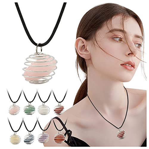 Tonsee Accessoire Halsketten Damen Käfig Beads ​ Pendel Halskette (Hot Pink, One Size) von Tonsee Accessoire