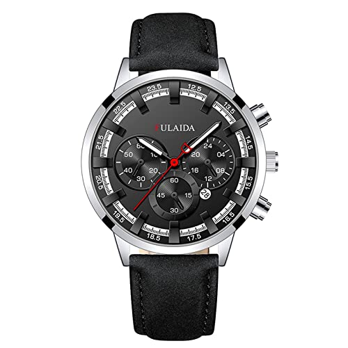 Tonsee Accessoire Herren Uhr Art- und Weisesport-Männer Edelstahl-Kasten-Gürtel-Band-Quarz-analoge Armbanduhr Digital Watch Womens Kleines Ziffernblatt (A #1, One Size) von Tonsee Accessoire