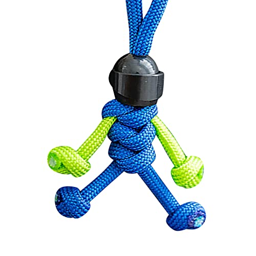 Tonsee Accessoire Motorradfahrer Minifigur hängende Kette Regenschirm Seil Weben Schlüsselanhänger kreative Persönlichkeit Motorradhelm Schlüssel Zubehör Viel Glück Schlüsselanhänger (G #3, One Size) von Tonsee Accessoire