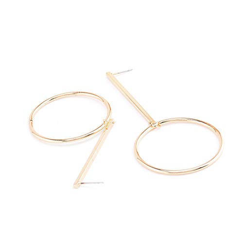 Tonsee Accessoire Ohrstecker Damen Mode Hoop Herren Retro-Ohrringe Heiligtümer Todes Ohrringe (a-银色 Silver 金色Gold, One Size) von Tonsee Accessoire