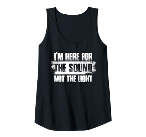 Damen I'm here for the sound Toningenieur Sound Guy Tontechniker Tank Top Damen I'm here for the sound Toningenieur Sound Guy Tontechniker Tank Top von Tontechniker Outfit Veranstaltungstechnik Sprüche