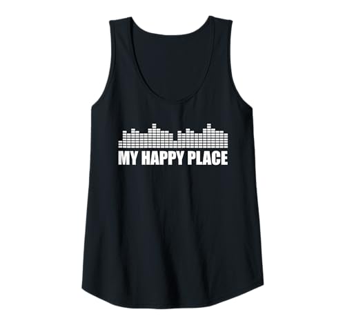 Damen My happy place Sound Guy Toningenieur Tontechniker Tank Top Damen My happy place Sound Guy Toningenieur Tontechniker Tank Top von Tontechniker Outfit Veranstaltungstechnik Sprüche