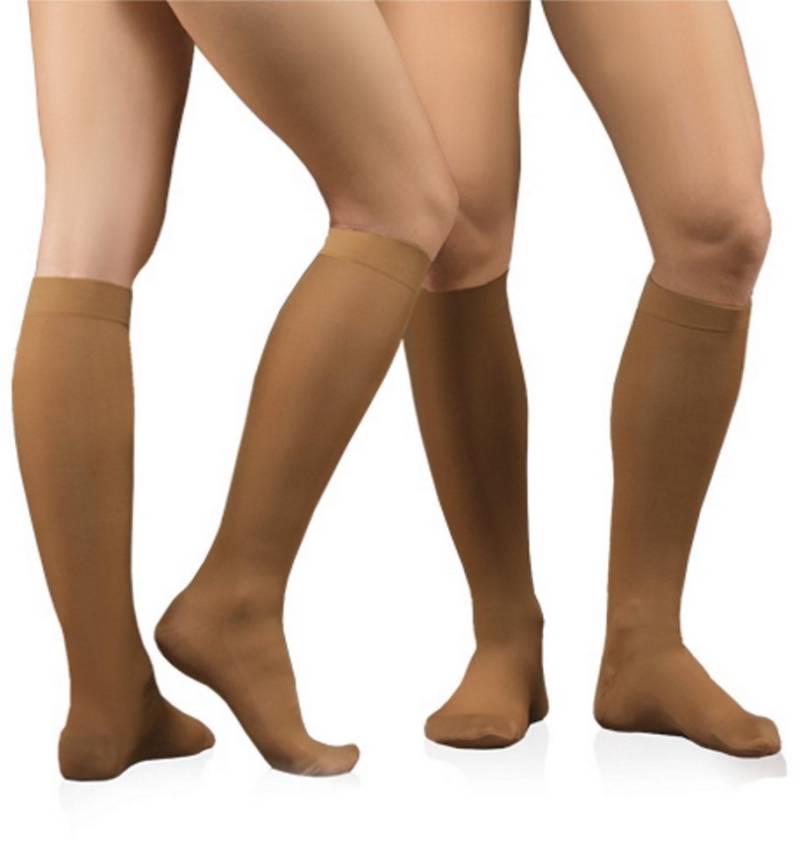 Tonus Elast Strümpfe Kompression-Stütz-Knie-Strümpfe kl.1 0401LUX von Tonus Elast