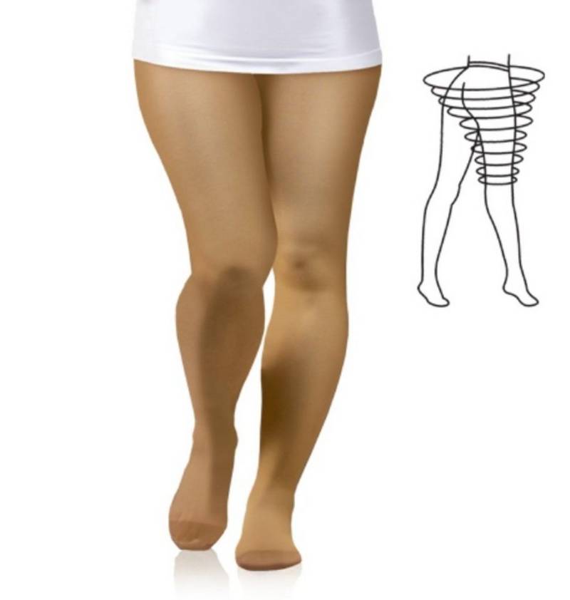 Tonus Elast Strumpfhose Stützstrumpfhose Kompression-Stütz-Strumpfhose Klasse 2 extra Hüftweit von Tonus Elast