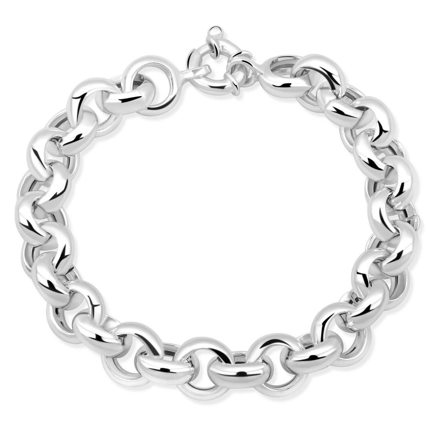 Tony Fein Armband Erbsarmband 11 mm Silber 925, Made in Italy für Damen von Tony Fein