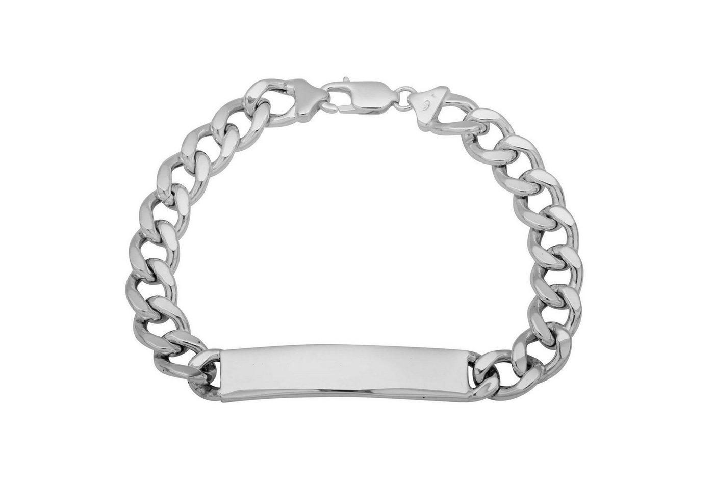 Tony Fein Armband mit Gravur Gravurarmband 10mm 925 Silber, Made in Italy für Damen und Herren von Tony Fein