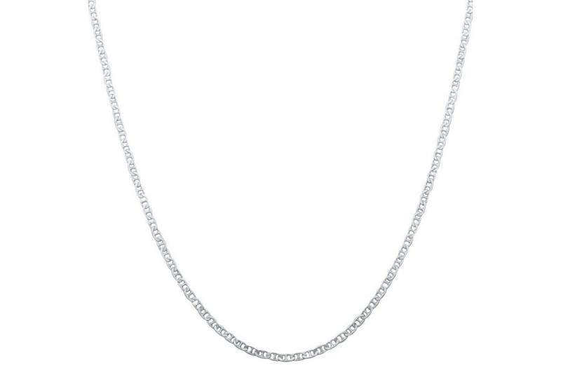 Tony Fein Silberkette Figaruccikette 3mm 925er Silber Hochglanzpoliert, Made in Italy für Damen von Tony Fein