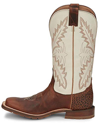 Tony Lama Antonio Xt5102 Westernstiefel für Herren, breite quadratische Zehenpartie, Braun, 43 EU von Tony Lama