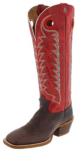 Tony Lama Boot Company Rosston Buckaroo Cowboystiefel für Herren, Braun, 40,6 cm, Cafe, 38.5 EU von Tony Lama