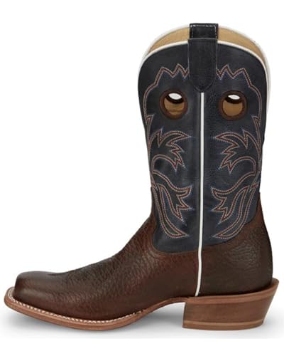 Tony Lama Dealer Sa2013 Westernstiefel für Herren, quadratischer Zehenbereich, Marineblau, 42 EU von Tony Lama