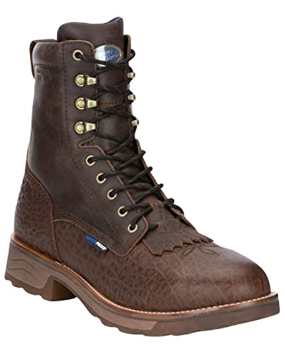 Tony Lama Timber Tw3418 Herren-Arbeitsstiefel, Schnürstiefel, wasserdicht, Zehenkappe aus Verbundmaterial, 20,3 cm, Braun, 46 EU Tony Lama Timber Tw3418 Herren-Arbeitsstiefel, Schnürstiefel, wasserdicht, Zehenkappe aus Verbundmaterial, 20,3 cm, Braun, 46 EU von Tony Lama