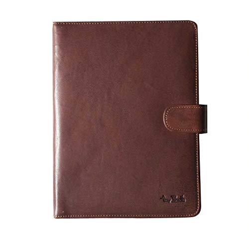 Tony Perotti Italy Schreibmappe A5 mit Tabletfach, Braun, TE-3585-DB von Tony Perotti Italy