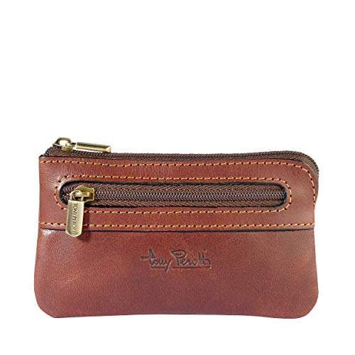 Schlüsseletui mit Reißverschluss - Vegetalle Collection - Tony Perotti Italy Farbe Dark Brown von Tony Perotti