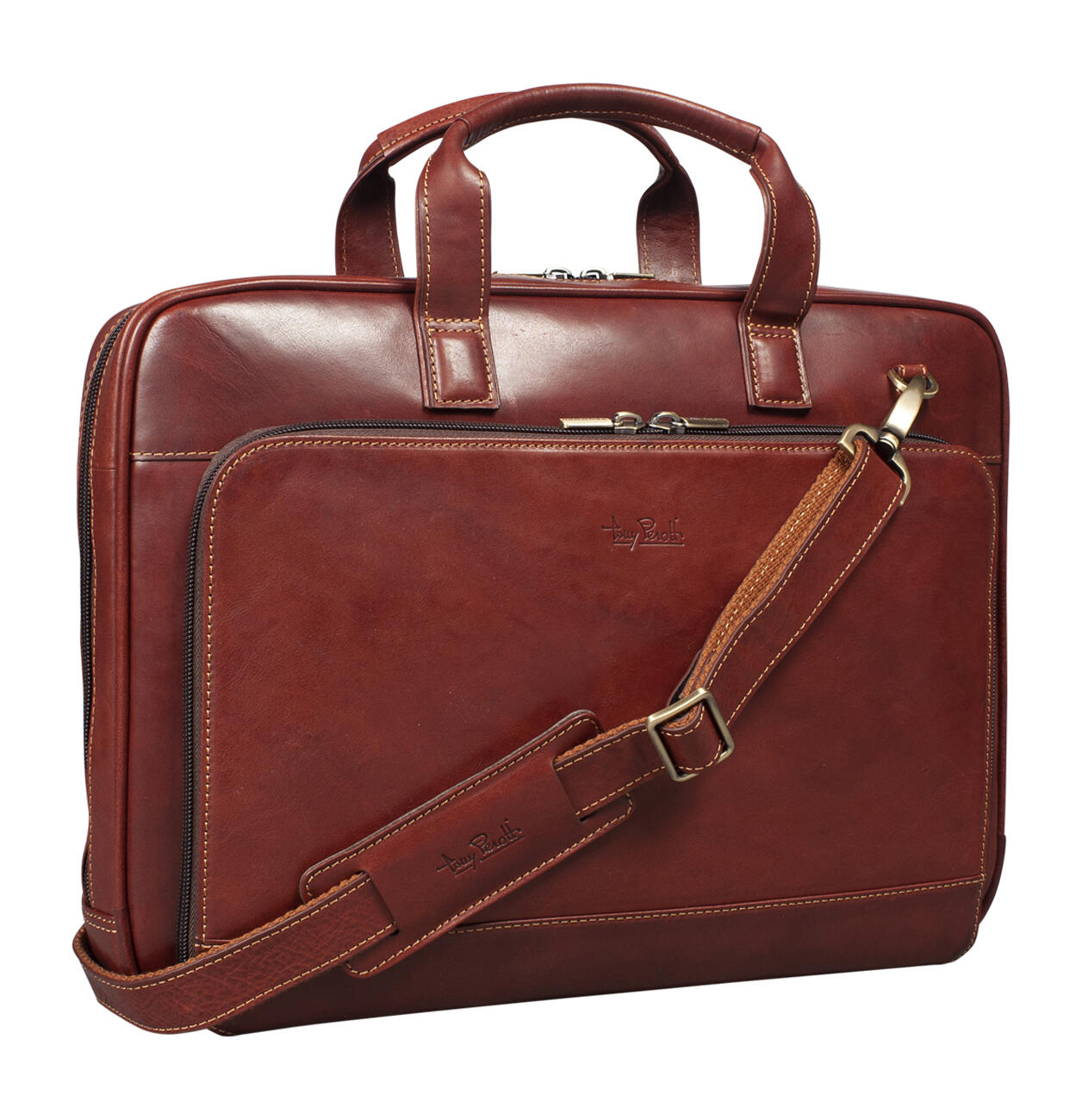 Tony Perotti - Businessbag Te/Lt/9152Db Dunkel-Braun DUNKEL-BRAUN von Tony Perotti