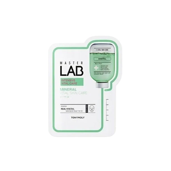 TONYMOLY - Master Lab Real Mask Sheet - 1stück - Mineral von Tonymoly