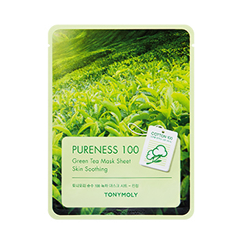 TONYMOLY - Pureness 100 Mask Sheet - Green Tea - 1stück von Tonymoly
