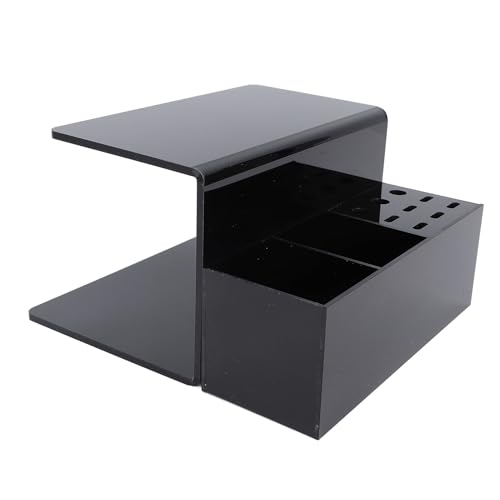 Tonysa Professioneller Organizer für Wimpernverlängerung, Eyelash -Kissenschelfständer mit Verstellbarer Höhe, Langlebiger Kunststoffkonstruktion, für Salons, Schönheitsgeschäfte und Wimpern (BLACK) von Tonysa