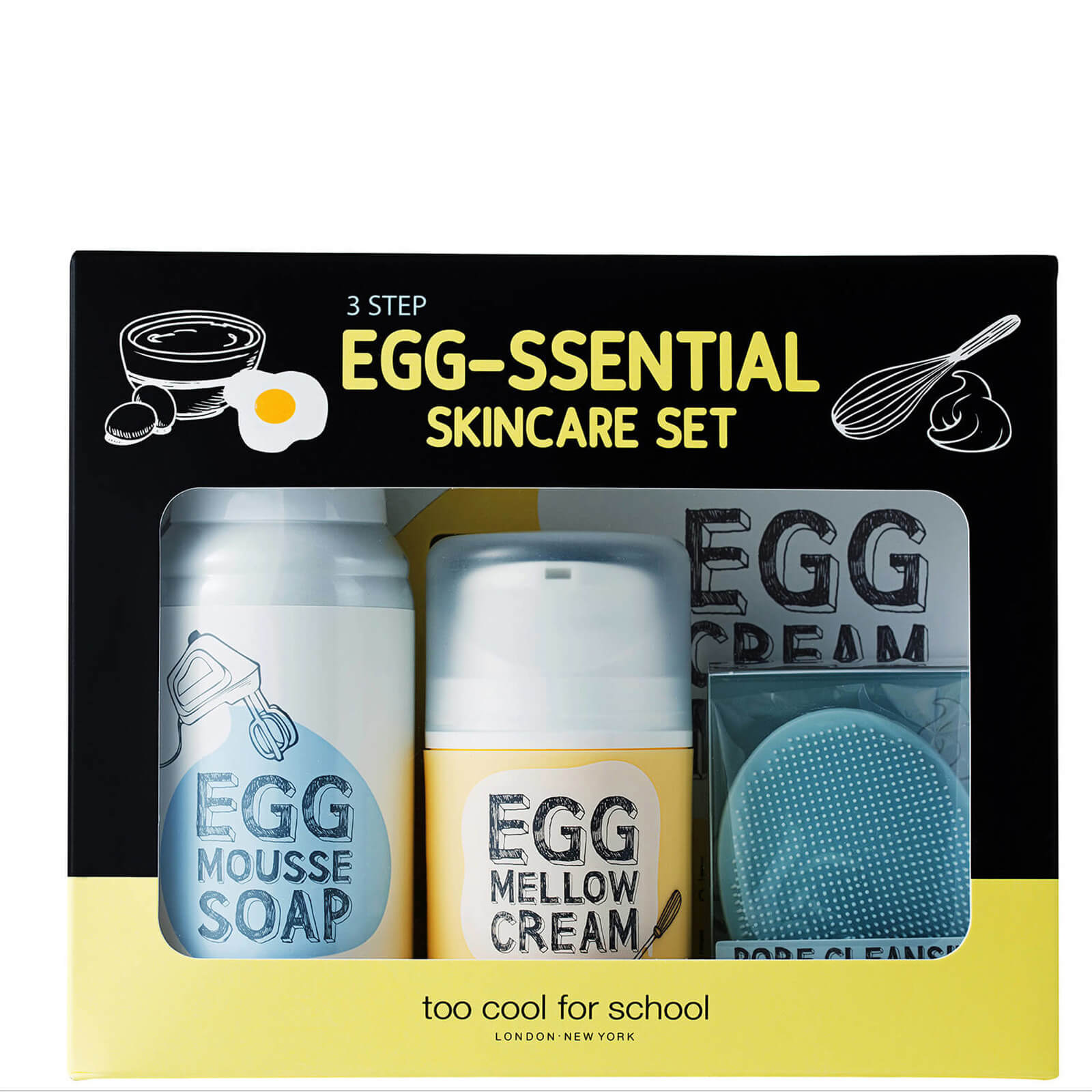 Too Cool For School Egg-Ssential Skincare Set von Too Cool For School