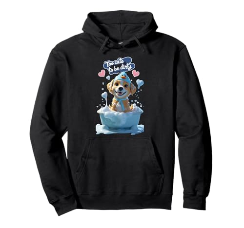 Lustiges Unisex-T-Shirt „Too Cute Dog“ für Herren, Damen und Kinder Pullover Hoodie von Too Cute Dog Funny Unisex Design For Men Women Tee