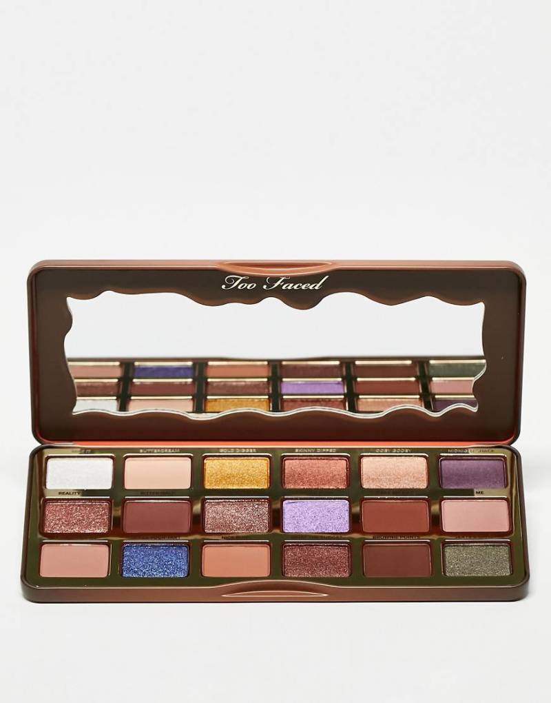 Too Faced - Better Than Chocolate Cocoa-Infused - Lidschattenpalette-Bunt von Too Faced Cosmetics