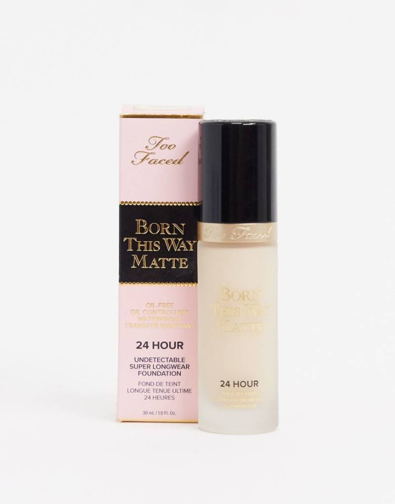 Too Faced - Born This Way - Matte 24 Hour Long-Wear Foundation-Keine Farbe Too Faced - Born This Way - Matte 24 Hour Long-Wear Foundation-Keine Farbe von Too Faced Cosmetics