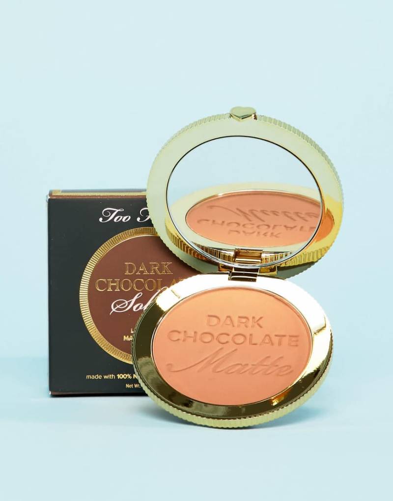 Too Faced - Chocolate Soleil - Matter Bronzer - Dark Chocolate-Braun von Too Faced Cosmetics