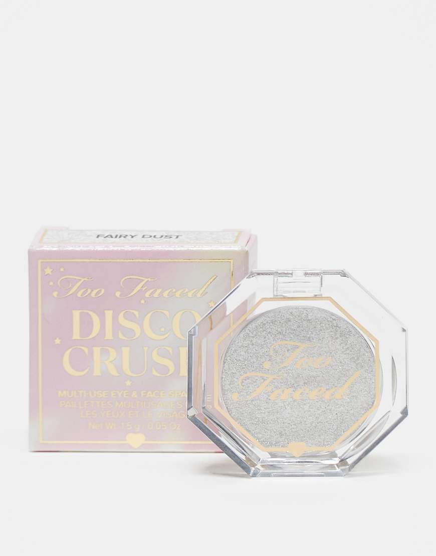 Too Faced - Disco Crush High Shine Glitter Eye + Face Sparkle - Lidschatten - Fairy Dust-Bunt von Too Faced Cosmetics