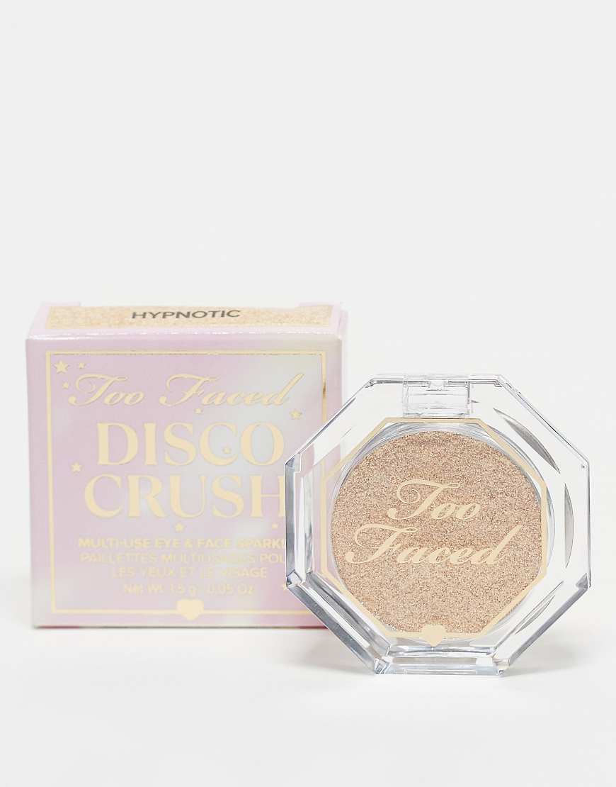 Too Faced - Disco Crush High Shine Glitter Eye + Face Sparkle - Lidschatten - Hypnotic-Bunt von Too Faced Cosmetics