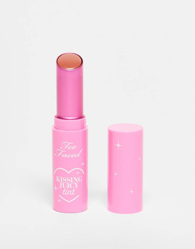 Too Faced - Kissing Jelly Juicy Tint - Lipgloss in Peach Rings-Orange von Too Faced Cosmetics