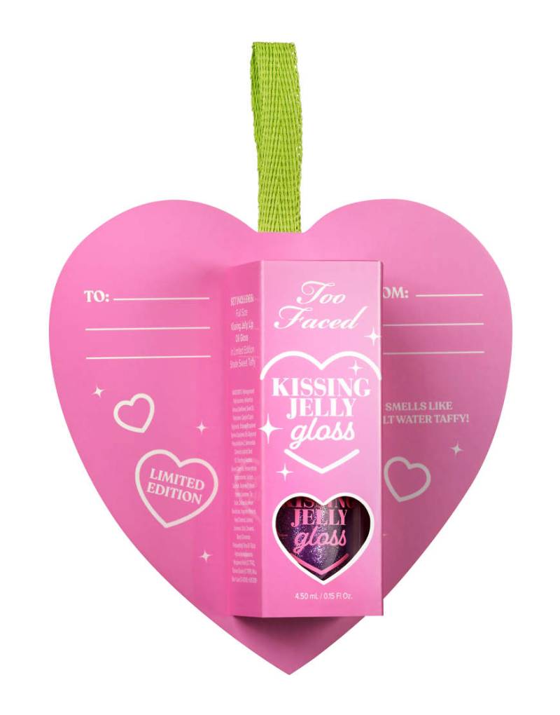 Too Faced - Kissing Jelly - Lipgloss in Ornament-Rosa von Too Faced Cosmetics