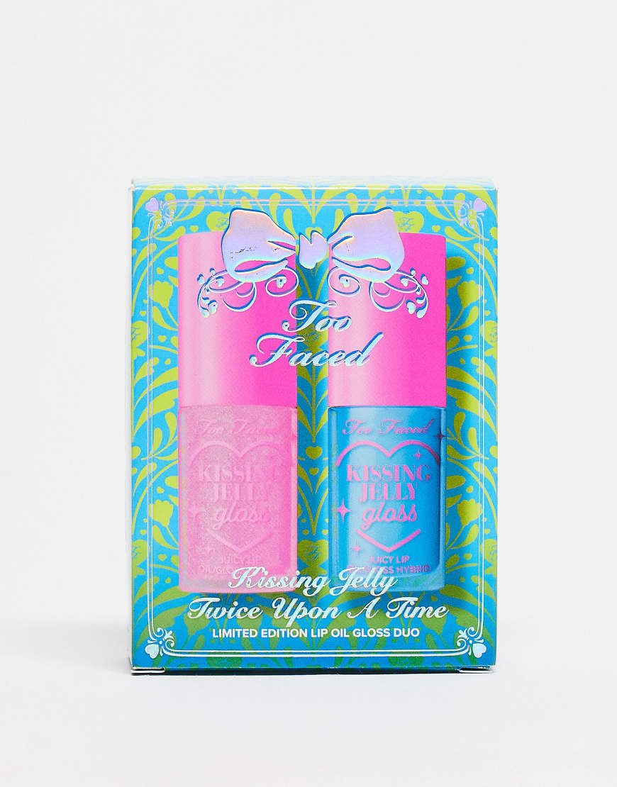 Too Faced - Kissing Jelly Twice Upon A Time - Lipgloss-Duo (50% Ersparnis)-Bunt von Too Faced Cosmetics