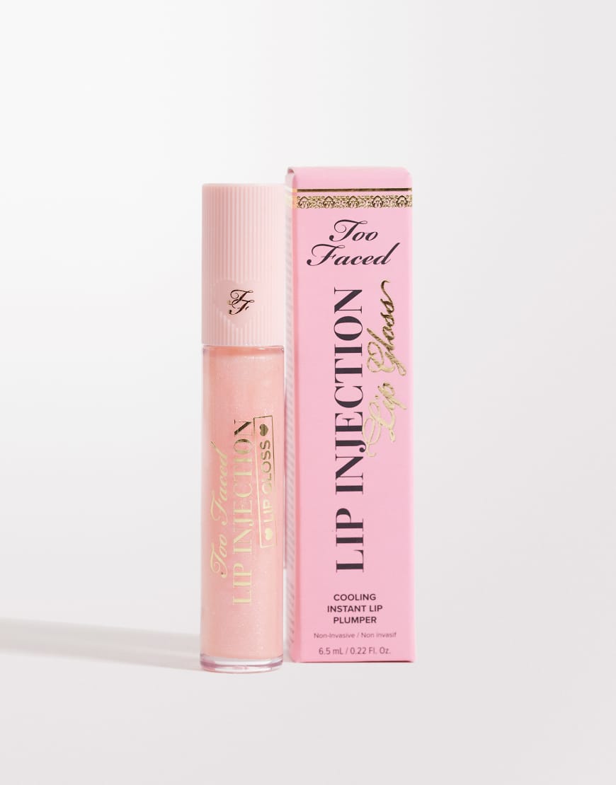 Too Faced - Lip Injection Cooling Instant - Lipgloss in Pretty Pony-Rosa von Too Faced Cosmetics