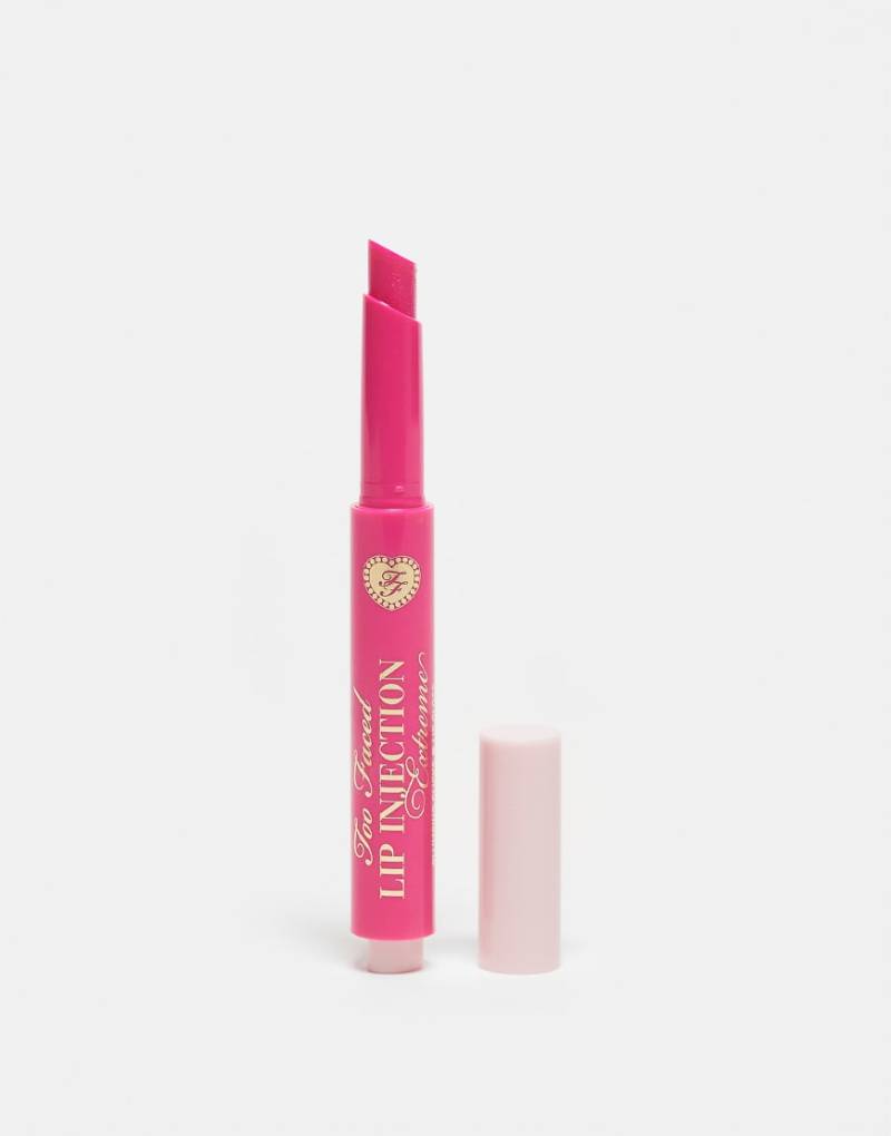 Too Faced - Lip Injection Extreme Plumping Clicks - Lippenstift in der Farbe Voted Most Popular-Rosa von Too Faced Cosmetics