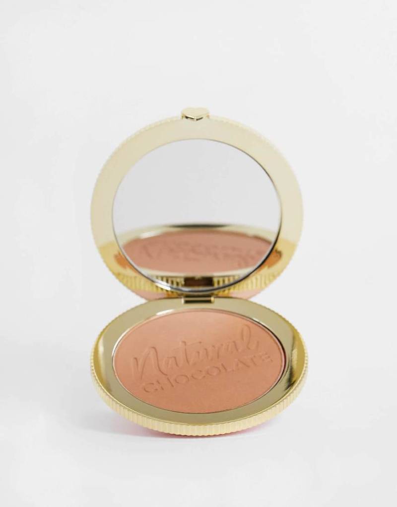 Too Faced - Natural Chocolate - Bronzer - Golden Cocoa-Braun von Too Faced Cosmetics